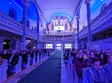 Eine besondere Kulisse f&uuml;r besondere Menschen: Vor 300 G&auml;sten fand in der Trinitatiskirche in Sondershausen das Benefizkonzert des Luftwaffenmusikkorps und die Ehrenamtsw&uuml;rdigung statt. (Foto: Janine Skara)