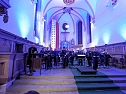 Eine besondere Kulisse f&uuml;r besondere Menschen: Vor 300 G&auml;sten fand in der Trinitatiskirche in Sondershausen das Benefizkonzert des Luftwaffenmusikkorps und die Ehrenamtsw&uuml;rdigung statt. (Foto: Janine Skara)