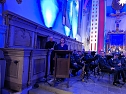 Eine besondere Kulisse f&uuml;r besondere Menschen: Vor 300 G&auml;sten fand in der Trinitatiskirche in Sondershausen das Benefizkonzert des Luftwaffenmusikkorps und die Ehrenamtsw&uuml;rdigung statt. (Foto: Janine Skara)