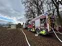Brand und L&ouml;scharbeiten in Heldrungen (Foto: S. Dietzel)