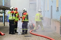 Kellerbrand in Sondershausen (Foto: S. Dietzel)