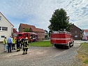 Unangekündigte Feuerwehrübung im Kindergarten "Dorfspatzen" in Hohenebra (Foto: Janine Skara) Unangekündigte Feuerwehrübung im Kindergarten "Dorfspatzen" in Hohenebra (Foto: Janine Skara)
