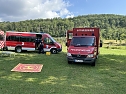 Feuerwehr-Drohnen-Einsatz im Kyffh&auml;userland bei einer &Uuml;bung (Foto: Alexander Becht)