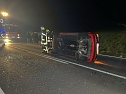 Unfall zwischen Sondershausen und Berka (Foto: S. Dietzel) Unfall zwischen Sondershausen und Berka (Foto: S. Dietzel)