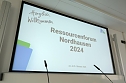 Beim Ressourcenforum 2024 an der Hochschule Nordhausen standen aktuelle Entwicklungen und Herausforderungen der nachhaltigen Ressourcennutzung im Mittelpunkt (Foto: Michael Pieplow)