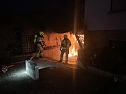 Brand letzte Nacht in Sondershausen (Foto: S.Dietzel)