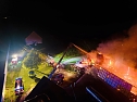 Brand in der Nacht (Foto: Pascal Winkler, Silvio Dietzel, THW Sondershausen, Feuerwehr) Brand in der Nacht (Foto: Pascal Winkler, Silvio Dietzel, THW Sondershausen, Feuerwehr)