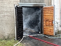 Brand in der Schie&szlig;anlage (Foto: S.Dietzel)