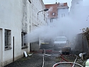 Werkstattbrand (Foto: S.Dietzel)