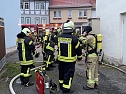Werkstattbrand (Foto: S.Dietzel)