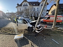 Zu einem folgenschweren Unfall kam es am Mittwoch in Sondershausen. (Foto: Silvio Dietzel)