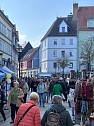 Ostermarkt in der Sondersh&auml;user Innenstadt (Foto: Janine Skara)