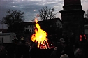 Osterfeuer in Kelbra (Foto: Ulrich Reinboth)