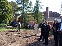 Feierliche Grundsteinlegung (Foto: Karl-Heinz Herrmann)