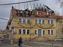 Alte Posthalterei nach dem Brand (Foto: Karl-Heinz Herrmann)