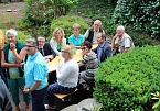 Mit Zauber verabschiedet (Foto: Karl-Heinz Herrmann)