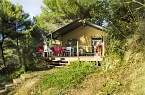 Bild: Lodgezelt XXL auf Camping Le Pianacce (Foto: www.glambing.info)
