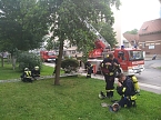 Bild: Zum Gl&uuml;ck nur &Uuml;bung (Foto: Privat)