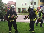 Bild: Zum Gl&uuml;ck nur &Uuml;bung (Foto: Privat)