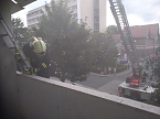 Bild: Zum Gl&uuml;ck nur &Uuml;bung (Foto: Privat)