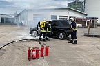 Feuerwehreinsatz in Neuheide (Foto: S.Dietzel)