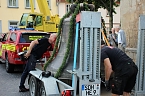 Zwei neue Bronzeglocken werden eingebaut (Foto: Karl-Heinz Herrmann)