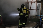 Brand in den Morgenstunden (Foto: Silvio Dietzel)