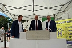 Grundsteinlegung am Wippertor (Foto: Karl-Heinz Herrmann)