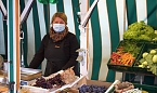 Bild: Wochenmarkt in Sondershausen (Foto: Eva Maria Wiegand)