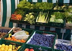 Bild: Wochenmarkt in Sondershausen (Foto: Eva Maria Wiegand)