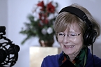 Fr&ouml;hliche Gesichter bei den Aufnahmen (Foto: Peter Zimmer)