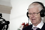 Fr&ouml;hliche Gesichter bei den Aufnahmen (Foto: Peter Zimmer)
