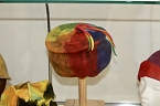 Kunstwerke aus Filz von Gabriele Hoffmann im Regionalmuseum Bad Frankenhausen (Foto: Eva Maria Wiegand)