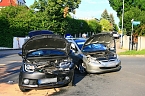 Unfall in Sondershausen (Foto: S.Dietzel)