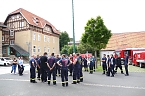 Verabschiedung der Katastrophensch&uuml;tzer aus dem Kyffh&auml;userkreis zu den Flutopfern nach Ahrweiler (Foto: Antje Mund)