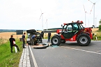 Traktor verungl&uuml;ckt (Foto: S. Dietzel)