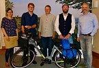 v.l. D&ouml;rte Suberg, Maurice Schwamberger, Michael Beyer-Zamzow, Marco Wohlenberg, Matthias Deichstetter. (Foto: Eva Maria Wiegand)