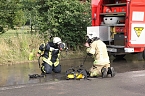 Heuballen in Sondershausen in Flammen (Foto: S.Dietzel)