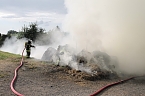 Heuballen in Sondershausen in Flammen (Foto: S.Dietzel)