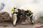 Heuballen in Sondershausen in Flammen (Foto: S.Dietzel)
