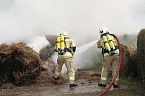 Heuballen in Sondershausen in Flammen (Foto: S.Dietzel)