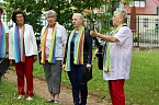 Einweihung Geweihbaum zum 40. Chorjubil&auml;um des Frankenh&auml;user Frauenchors (Foto: Eva Maria Wiegand)