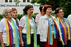 Einweihung Geweihbaum zum 40. Chorjubil&auml;um des Frankenh&auml;user Frauenchors (Foto: Eva Maria Wiegand)