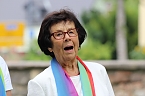 Einweihung Geweihbaum zum 40. Chorjubil&auml;um des Frankenh&auml;user Frauenchors (Foto: Eva Maria Wiegand)