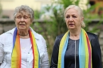 Einweihung Geweihbaum zum 40. Chorjubil&auml;um des Frankenh&auml;user Frauenchors (Foto: Eva Maria Wiegand)