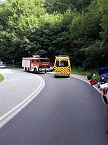 Folgenschwerer Motorradunfall im Kyffh&auml;user (Foto: Feuerwehr Bad Frankenhausen/SD)