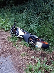 Folgenschwerer Motorradunfall im Kyffh&auml;user (Foto: Feuerwehr Bad Frankenhausen/SD)