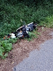 Folgenschwerer Motorradunfall im Kyffh&auml;user (Foto: Feuerwehr Bad Frankenhausen/SD)