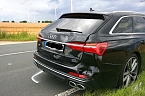 Unfall auf der B4 (Foto: S.Dietzel)