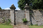 Mauer Schlosspark Ebeleben muss saniert werden (Foto: Eva Maria Wiegand)
